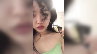 韓國留學生「koreanfairy2」露臉性愛私拍 體質敏感被男友干shaixbibi-02