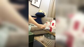 大奶女友週末撒嬌 只有好好給她上一課了