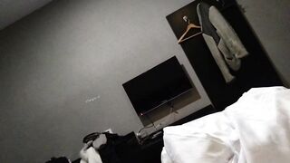 探店大神路少 小旅館狠操朋友的黑絲老婆 1