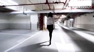 台灣blackxxxx21 短髮OL﹣停車場公廁內射 很想要約我到公司附近的停車場來一發 過程真的很刺激 不敢叫出聲