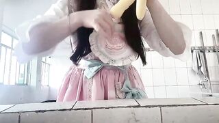 小坦克巨乳學妹 極度反差是個露出癖性癮小母狗 -21