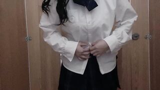 小坦克巨乳學妹 極度反差是個露出癖性癮小母狗 -47
