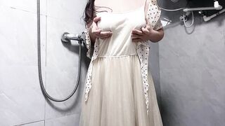 小坦克巨乳學妹 極度反差是個露出癖性癮小母狗 -49