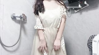 小坦克巨乳學妹 極度反差是個露出癖性癮小母狗 -48