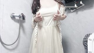 小坦克巨乳學妹 極度反差是個露出癖性癮小母狗 -48